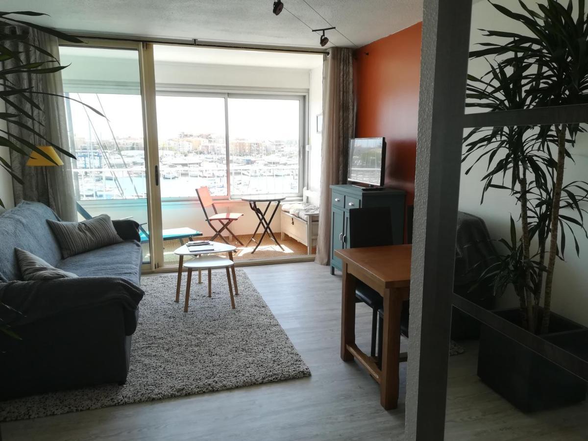 Studio cabine VUE PORT avec piscine, parc, boulodrome et parking privé Agde Exterior foto